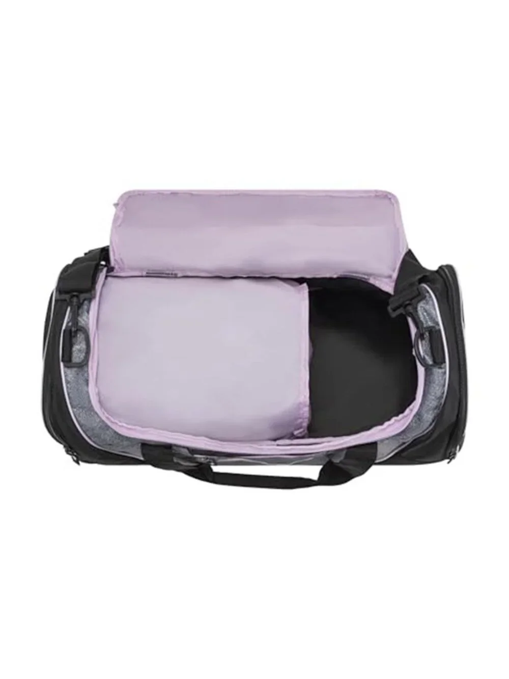 Travel Duffel Bag With Shoe Compartment Side Pockets Gym Overnight Weekender